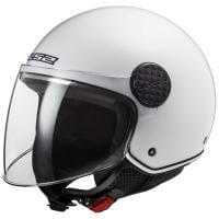 LS2 Мотошлем OF558 Sphere Lux Solid белый в Уфе