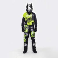 Grom Штаны кроссовые подростковые MX Religion lime в Уфе