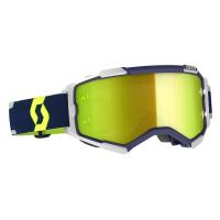 Scott Очки кроссовые Fury blue/grey yellow chrome works в Уфе