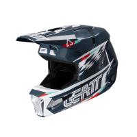 Leatt Шлем кроссовый Helmet Kit Moto 3.5 V25 Blue в Уфе