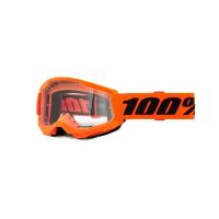 100% Очки подростковые Strata 2 Junior Neon Orange / Clear в Уфе