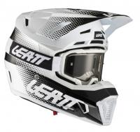 Leatt Шлем кроссовый Kit Moto 7.5 V22 White в Уфе