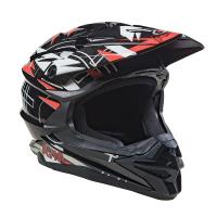AiM Шлем кроссовый JK803S Orange/Black в Уфе
