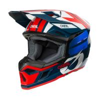 Oneal Кроссовый шлем 3Series Ride V.25 синий/белый в Уфе