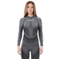 Dragonfly Термофутболка DF 3DThermo Grey с длинным рукавом Woman в Уфе