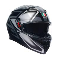 AGV Шлем K3 Compound Matt Black/Grey в Уфе