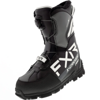 FXR Ботинки снегоходные X-Cross Pro BOA с утеплителем Black/White в Уфе