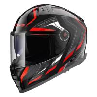 LS2 Мотошлем FF811 Vector II Alizer черно-красный в Уфе