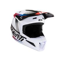 Leatt Шлем кроссовый Moto 2.5 Helmet Black/White 2024 в Уфе