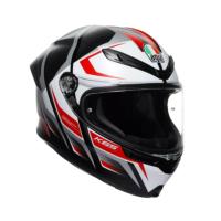AGV Шлем K6 S 2206 Karve Matt Black/White/Red в Уфе