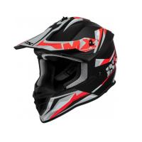 IXS Шлем Кроссовый 362 2.2 Черный/Красный/Матовый в Уфе