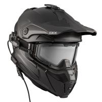 CKX Шлем кроссовый с маской Titan Solid Черный/Матовый в Уфе
