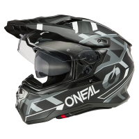 Oneal Шлем кроссовый со стеклом D-SRS Square V25 белый/черный в Уфе