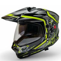 AIM Шлем кросс/эндуро JK802S Yellow/Grey/Black в Уфе