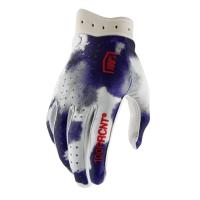 100% Мотоперчатки текстильные ITrack Blue/White 2026 в Уфе