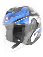 AiM Шлем открытый JK526 Blue/Grey/Black в Уфе