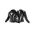 Shima Куртка Кожаная женская Miura 2.0 Black/White в Уфе