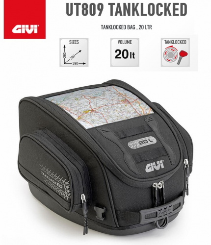 Givi Сумка на бак Tanklocked UT809 20л в Уфе