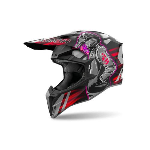 Airoh Шлем Wraaap Cyber Red Matt в Уфе