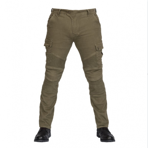 MadBull Мотобрюки Cargo JS Stretch Olive в Уфе