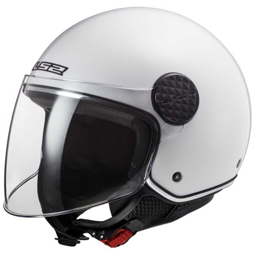 LS2 Мотошлем OF558 Sphere Lux Solid белый в Уфе