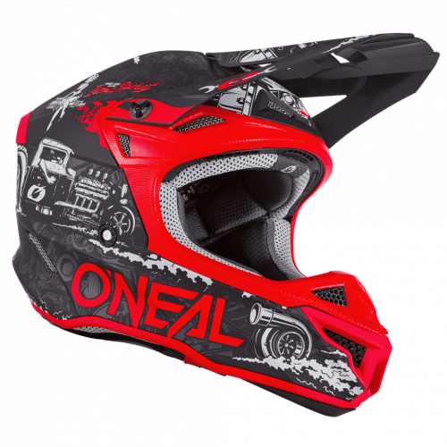 ONEAL Кроссовый шлем 5Series HR Черный/Красный в Уфе