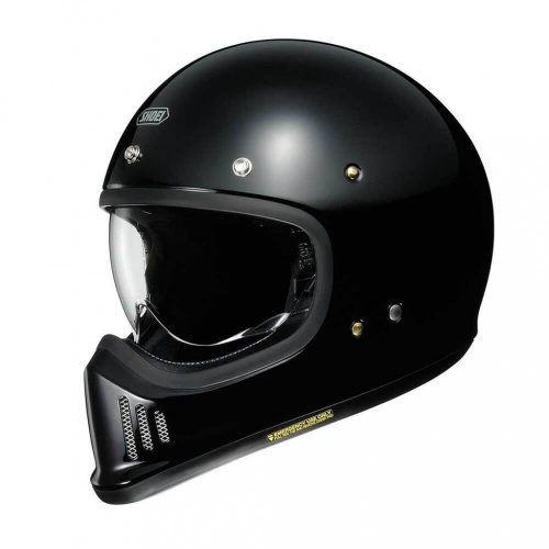 Shoei Мотошлем EX-Zero Plain Черный глянцевый в Уфе