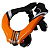 Leatt Защита шеи подростковая 3.5 Neck Brace Junior Orange в Уфе