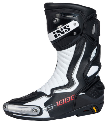 IXS Мотоботы RS-1000 черный/белый в Уфе