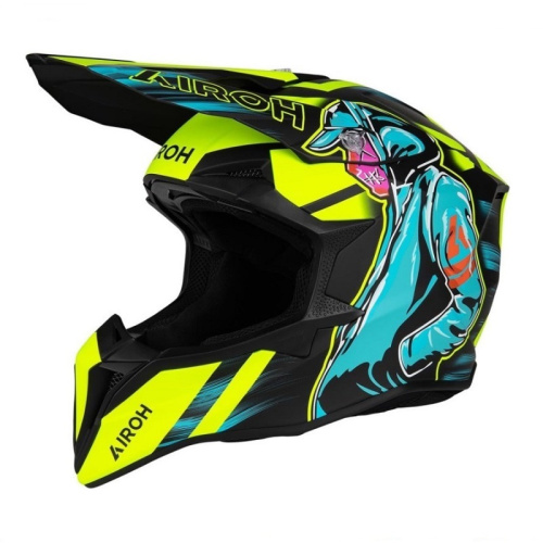 Airoh Шлем Wraaap Cyber Yellow Matt в Уфе
