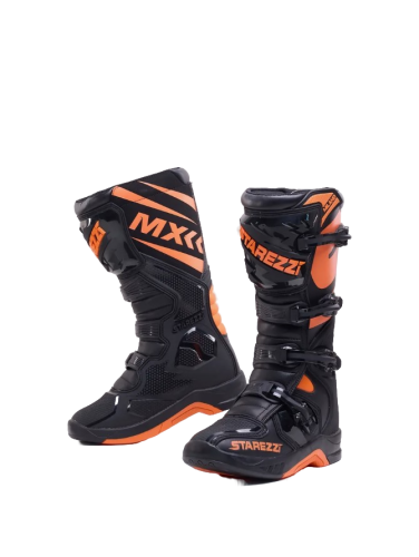 Starezzi Мотоботы Milano Black/Orange в Уфе