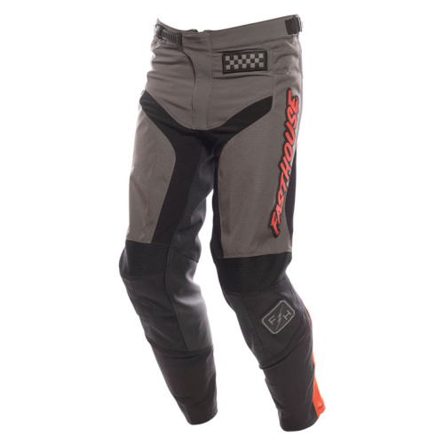 Fasthouse Брюки Grindhouse Pant Gray/Red в Уфе