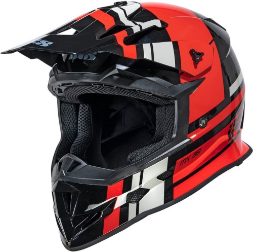 IXS Мотошлем iXS361 2.3 Черно-красный в Уфе