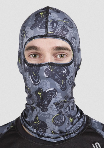 Starks Подшлемник Light Print Moto Серый принт в Уфе