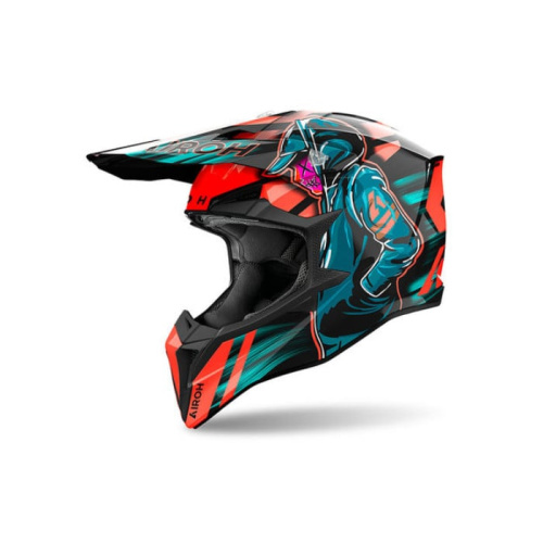 Airoh Шлем Wraaap Cyber Orange Glossy в Уфе