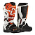 Leatt Мотоботы кроссовые 5.5 FlexLock Evo V27 White/Orange в Уфе