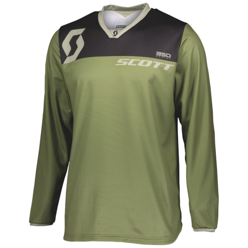 Scott Джерси 350 Dirt green tan в Уфе