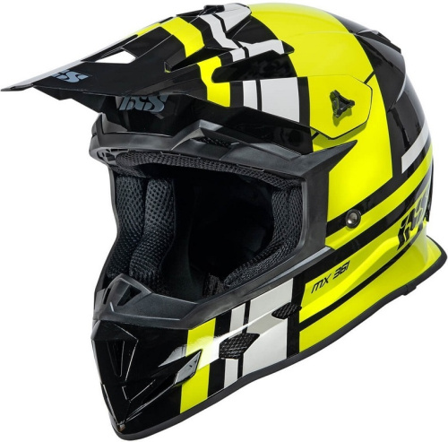 IXS Мотошлем iXS361 2.3 Черно-желтый в Уфе