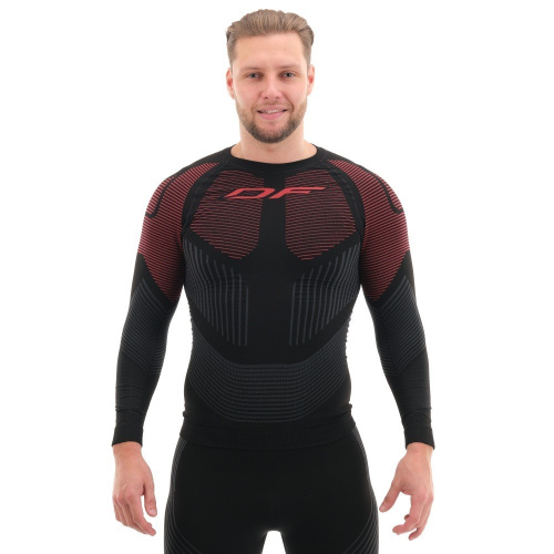 Dragonfly Термофутболка 3DThermo Red с длинным рукавом в Уфе