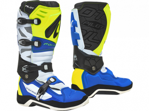 Forma Ботинки Pilot YellowFluo/White/Blue в Уфе