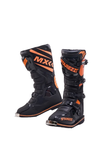 Starezzi Мотоботы Roma Black/Orange в Уфе
