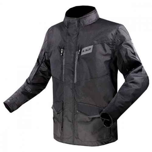 LS2 Мотокуртка Metropolis Evo Man черный в Уфе