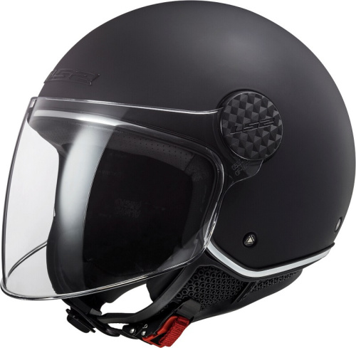 LS2 Мотошлем OF558 Sphere Lux Solid черный в Уфе