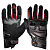 Sweep Перчатки кожаные+текстиль Hammer Black/Red в Уфе