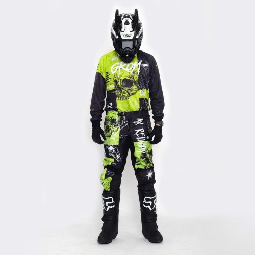 Grom Джерси MX Religion lime в Уфе
