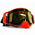AiM Очки снегоходные с магнитной линзой и подогревом (PRO) 31-103 Accu Heated Orange Glossy в Уфе
