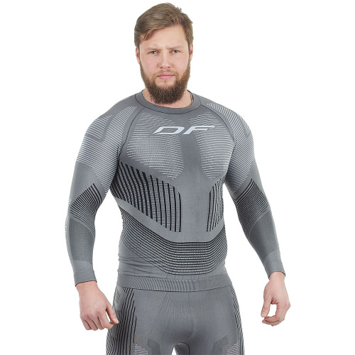 Dragonfly Термофутболка 3DThermo Grey с длинным рукавом в Уфе