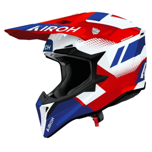Airoh Шлем Wraaap Vision Red-Blue Gloss в Уфе