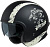 IXS Шлем Jet Helmet iXS 880 2.0 Черно-белый матовый в Уфе