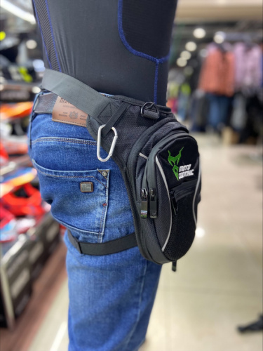Motolike сумка на пояс зеленая в Уфе
